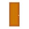 Codel Doors 36" x 80" x 1-3/8" Fir 1-Panel Interior Shaker 7-1/4" RH Prehung Door with Satin Nickel Hinges 3068fir8401RH15714 - alternate 1